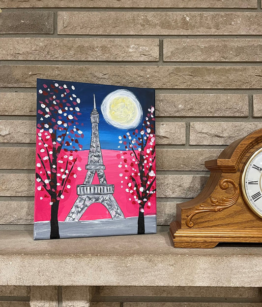 11"x14" We Will Always Have Paris Canvas Painting